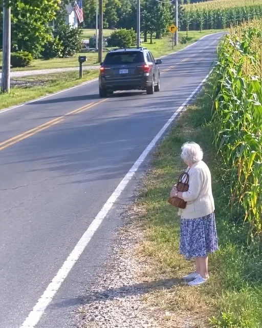 After we buried my husband, my son drove me to a quiet road on the outskirts of town and said, “This is where you’re going to go.”